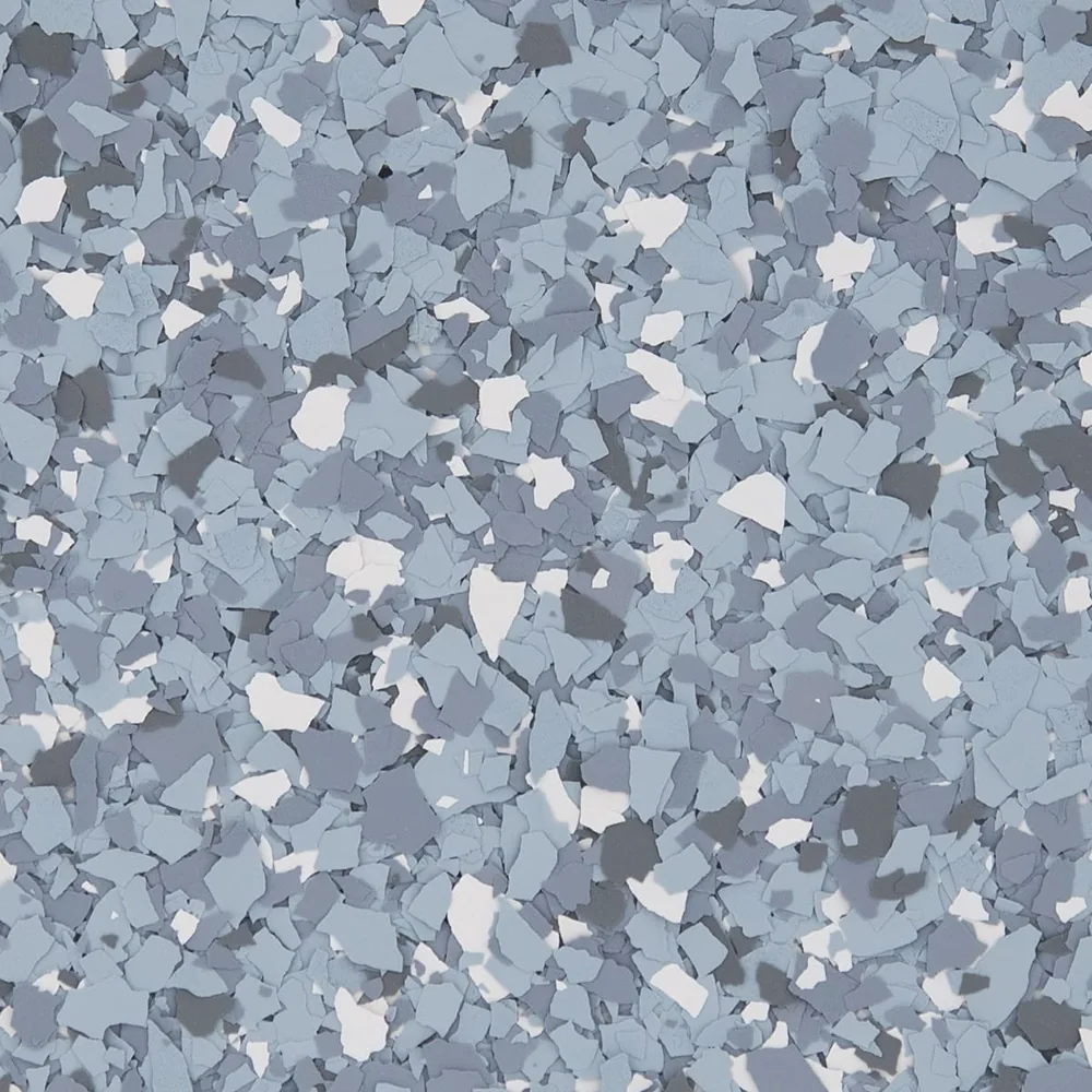 Blue Blend Full chip coating sample