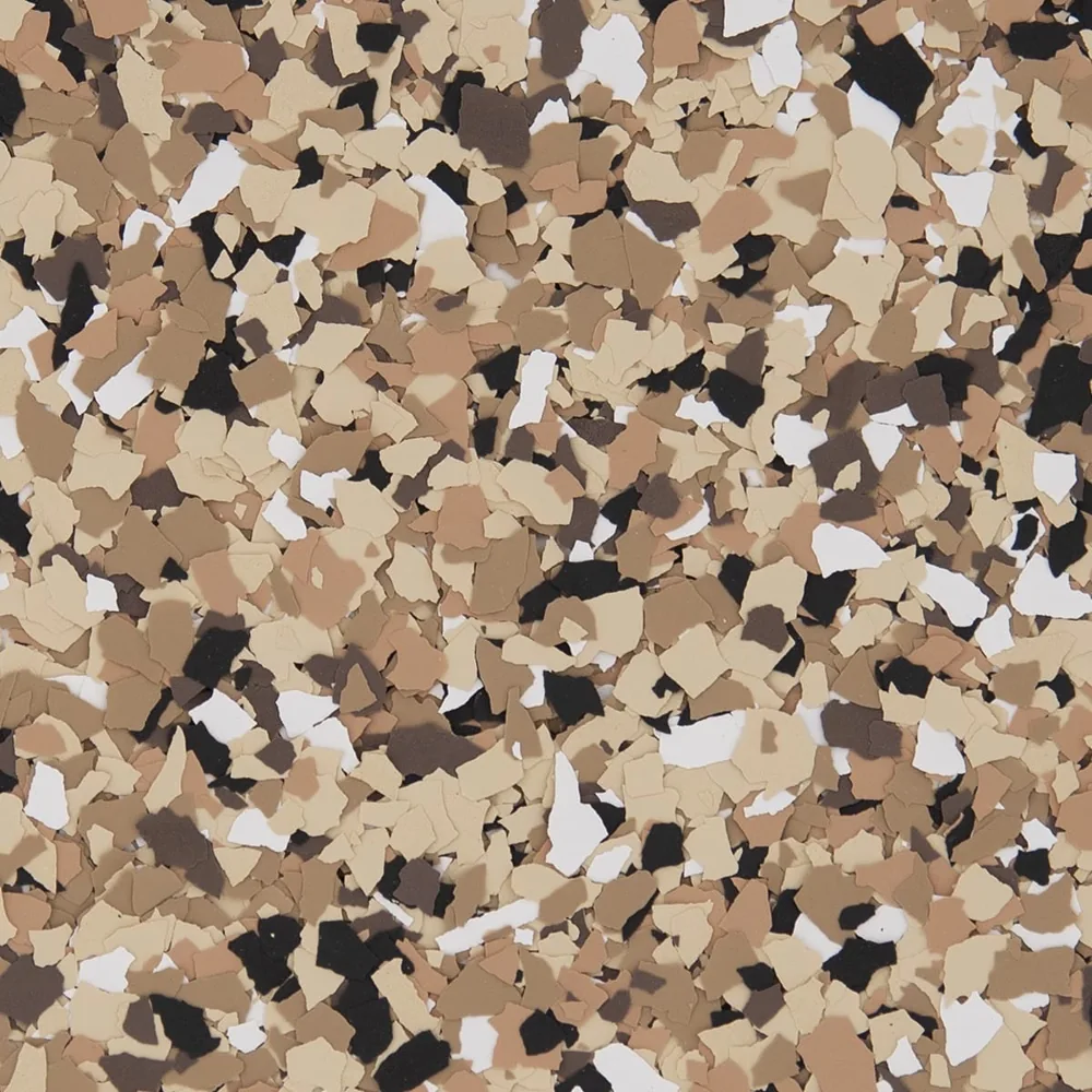 Saddle Tan Full chip coating sample