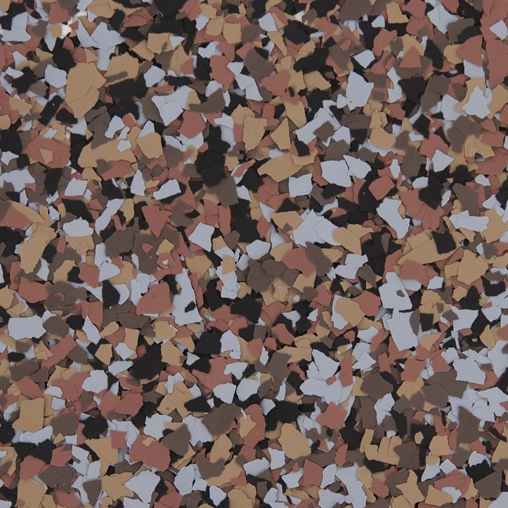 Terrrazzo Full chip coating sample