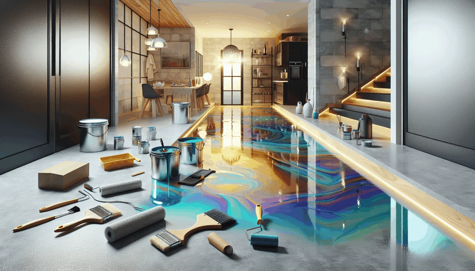 10 Reasons to Choose an Epoxy Floor Coating Kit for Your Home illustration