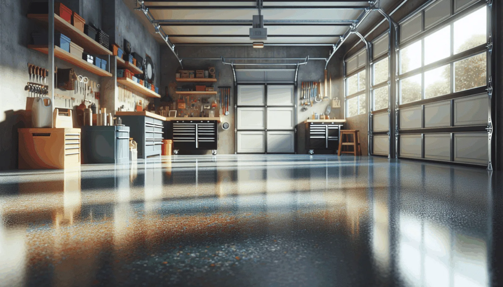 10 Reasons to Upgrade Your Garage with Epoxy Floor Coating illustration