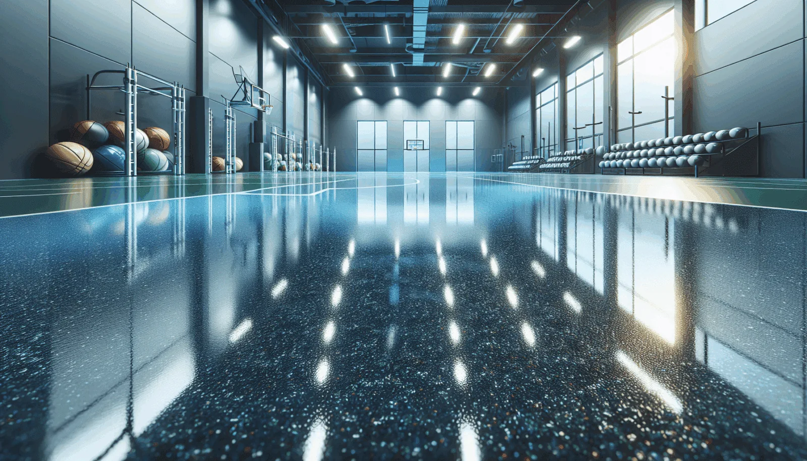 A Game Changer: Why Sports Facilities Are Choosing Epoxy Floor Coatings illustration