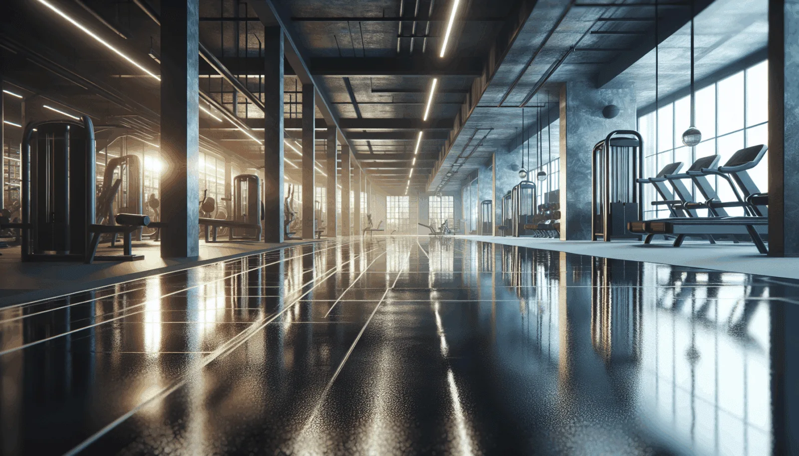 Benefits of Epoxy Floor Coating in Gym Environments illustration