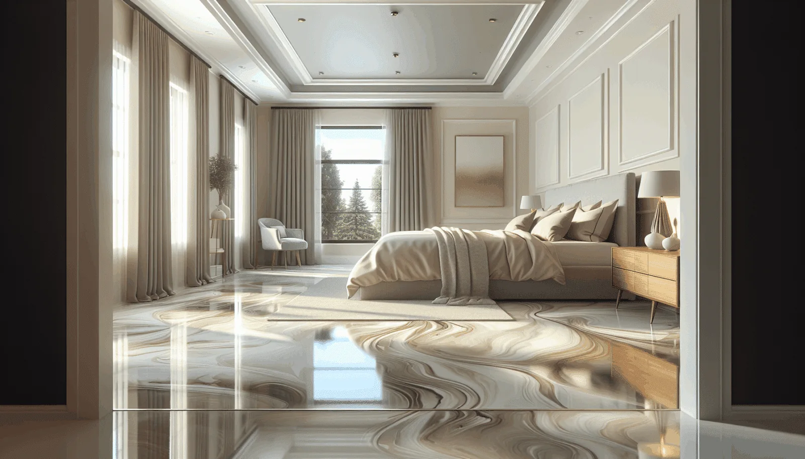 Benefits of Epoxy Floor Coating in the Bedroom illustration