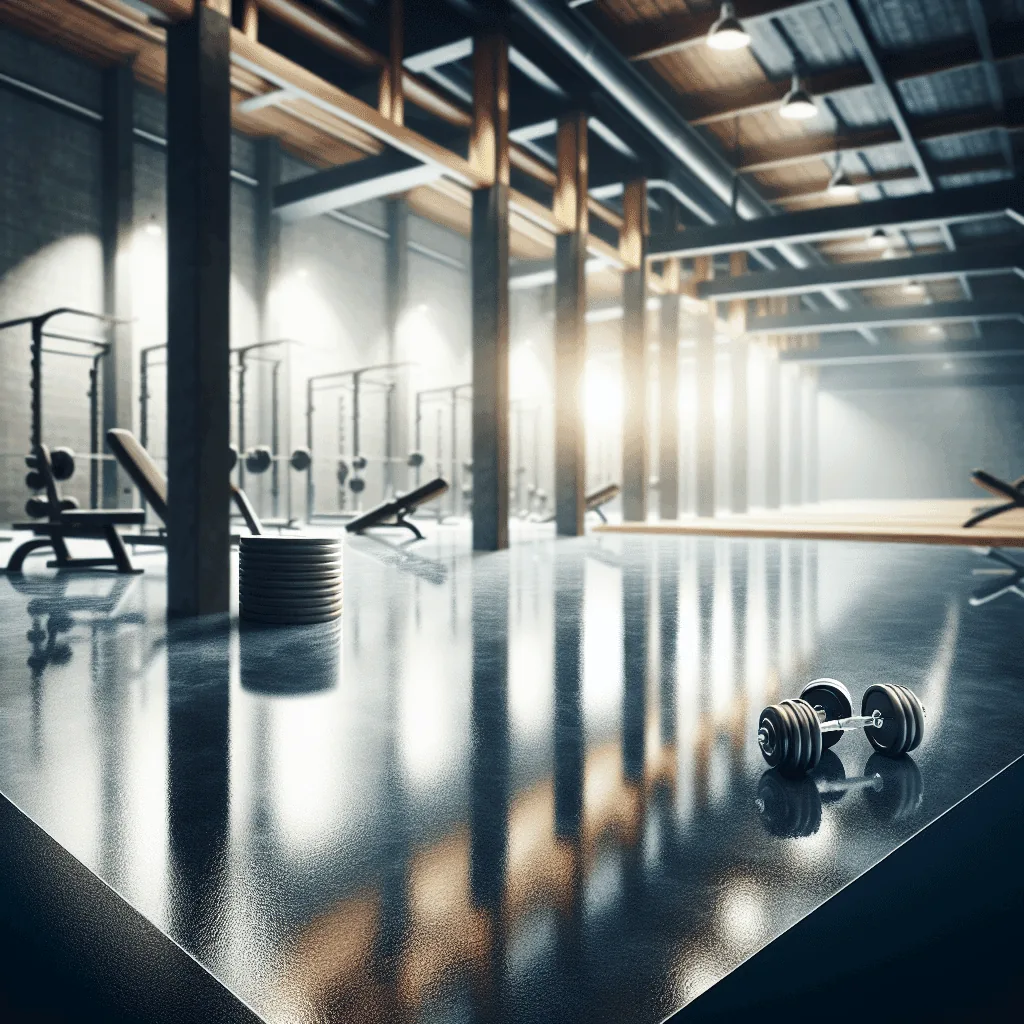 How Epoxy Floor Coating Enhances Gym Safety and Durability illustration