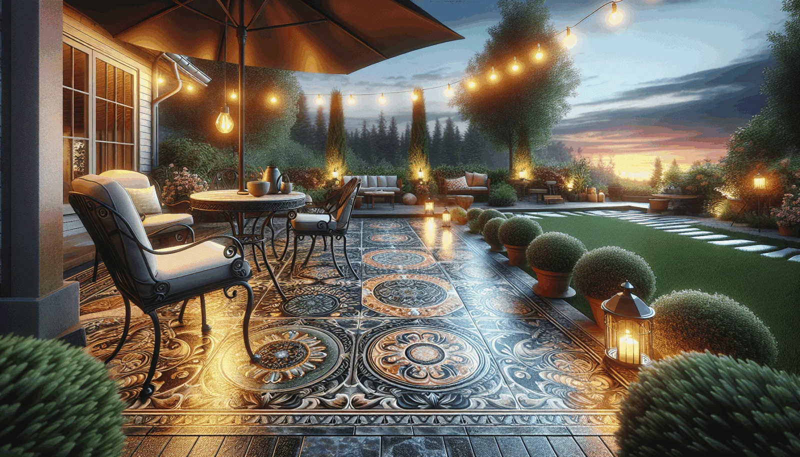 Step-by-Step Guide to Applying Epoxy Coating for a Beautiful Patio illustration