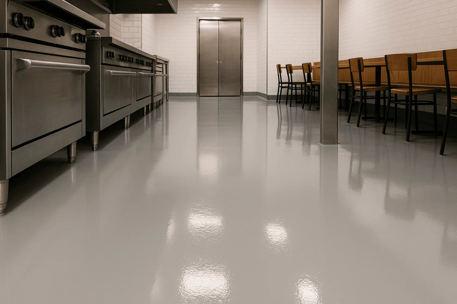 Step-by-Step Guide to Installing Epoxy Floor Coating in Restaurants illustration