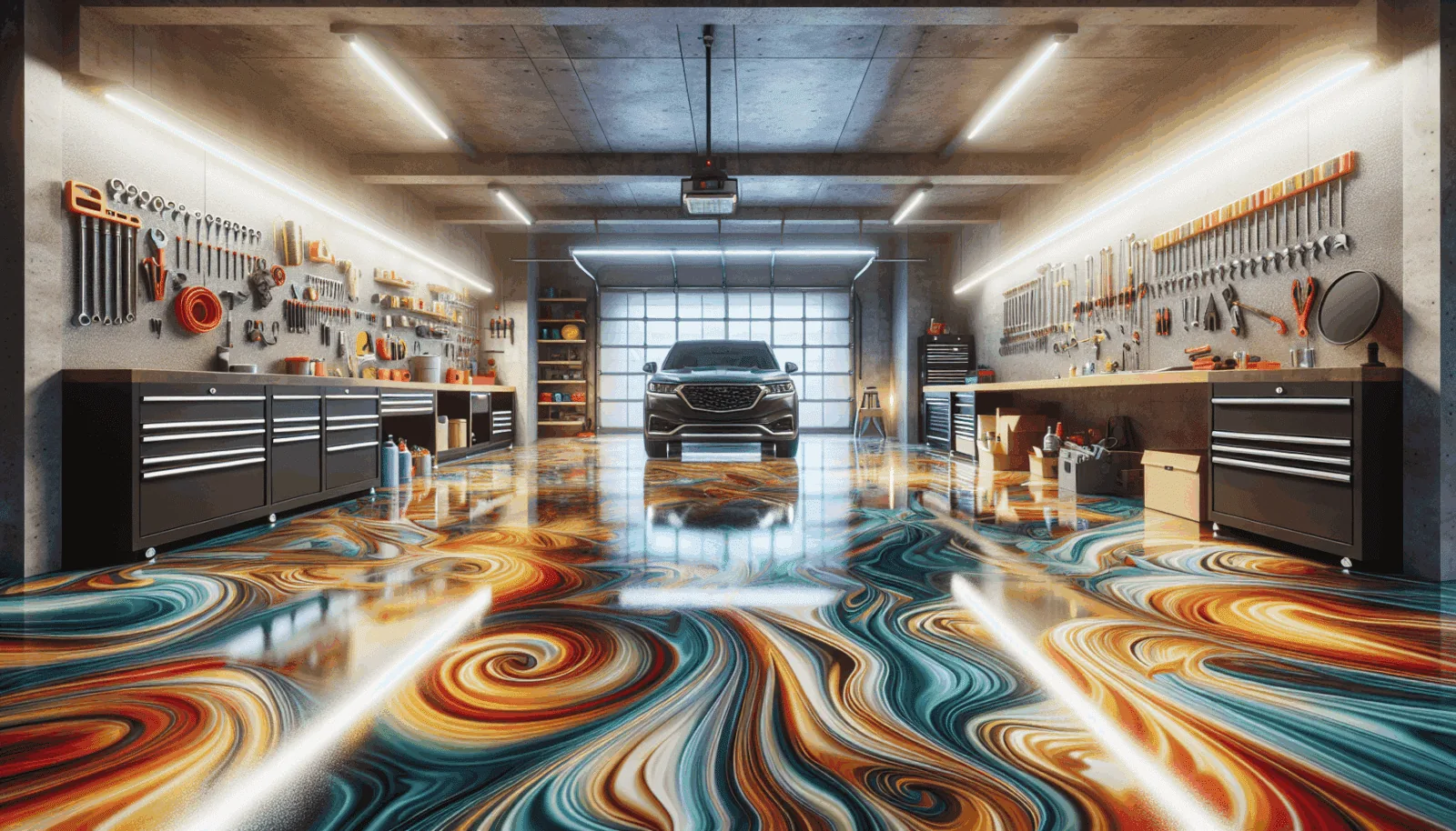 The Benefits of Epoxy Floor Coating for Garages illustration