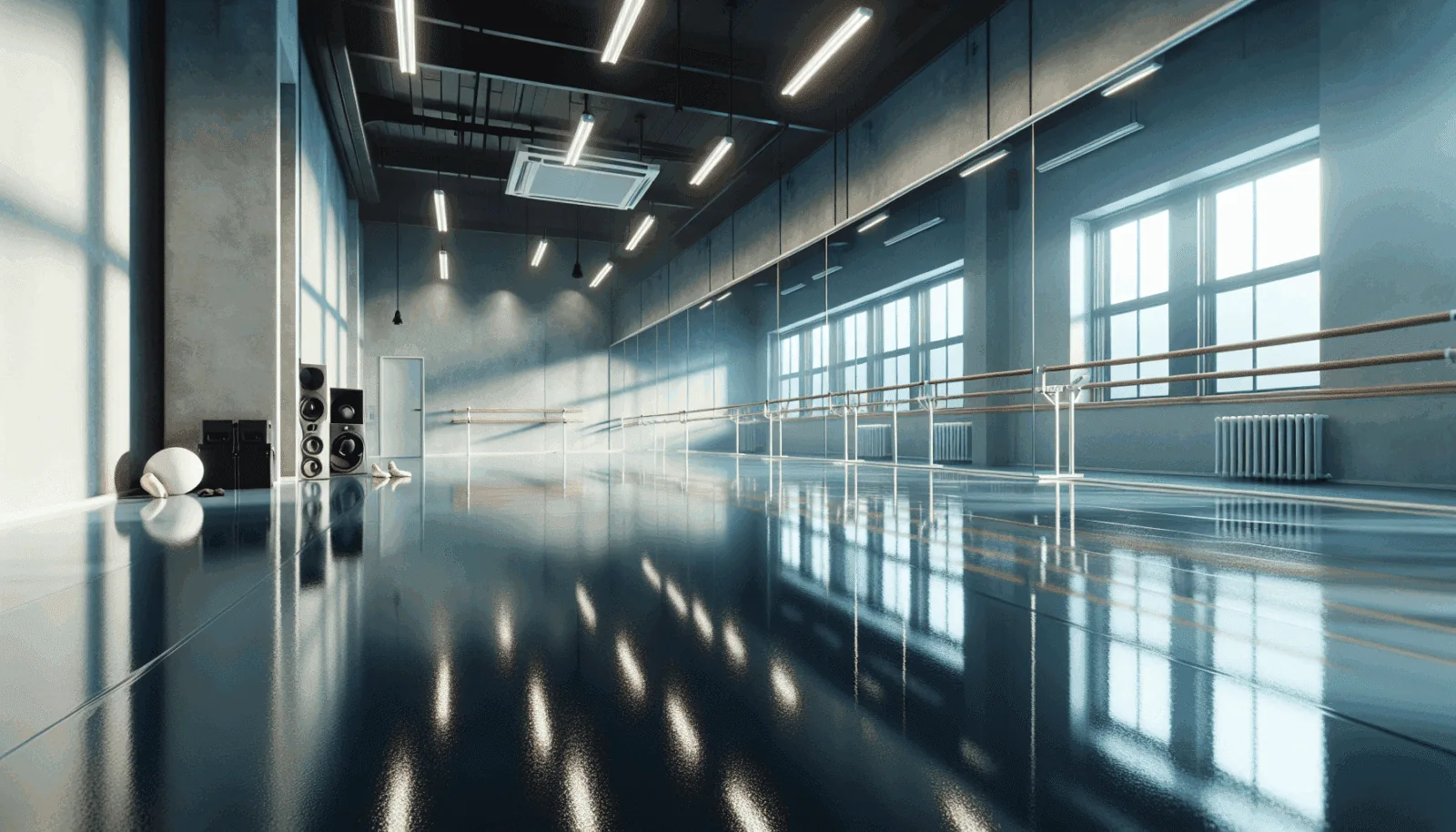 The Benefits of Epoxy Floor Coating in Dance Studios illustration