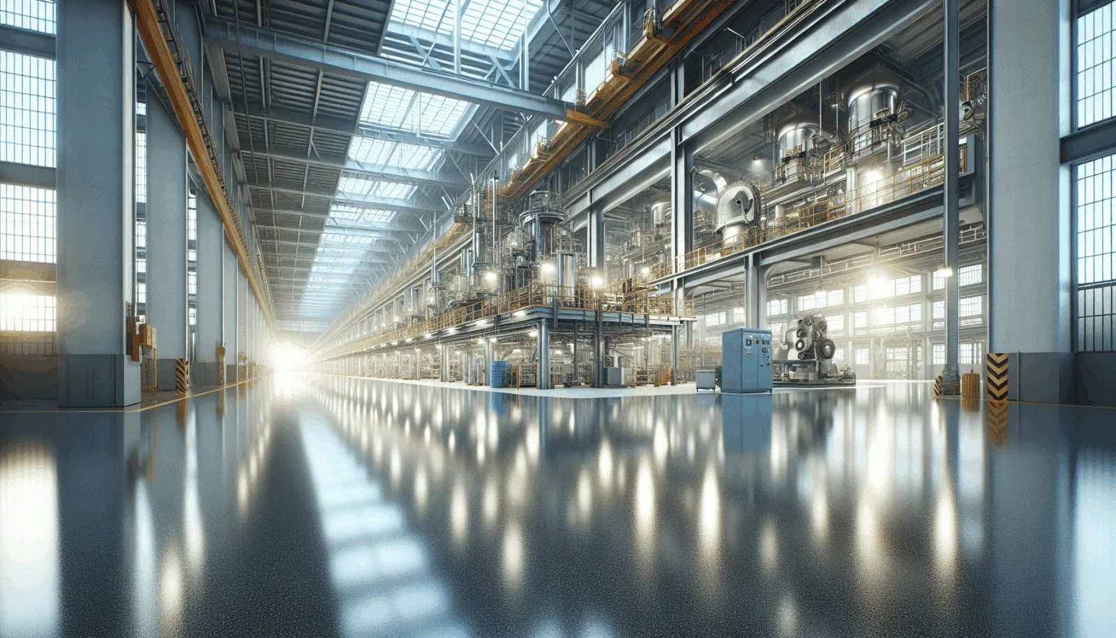 The Industrial Upgrade: Transforming Factories with Epoxy Floor Coating illustration