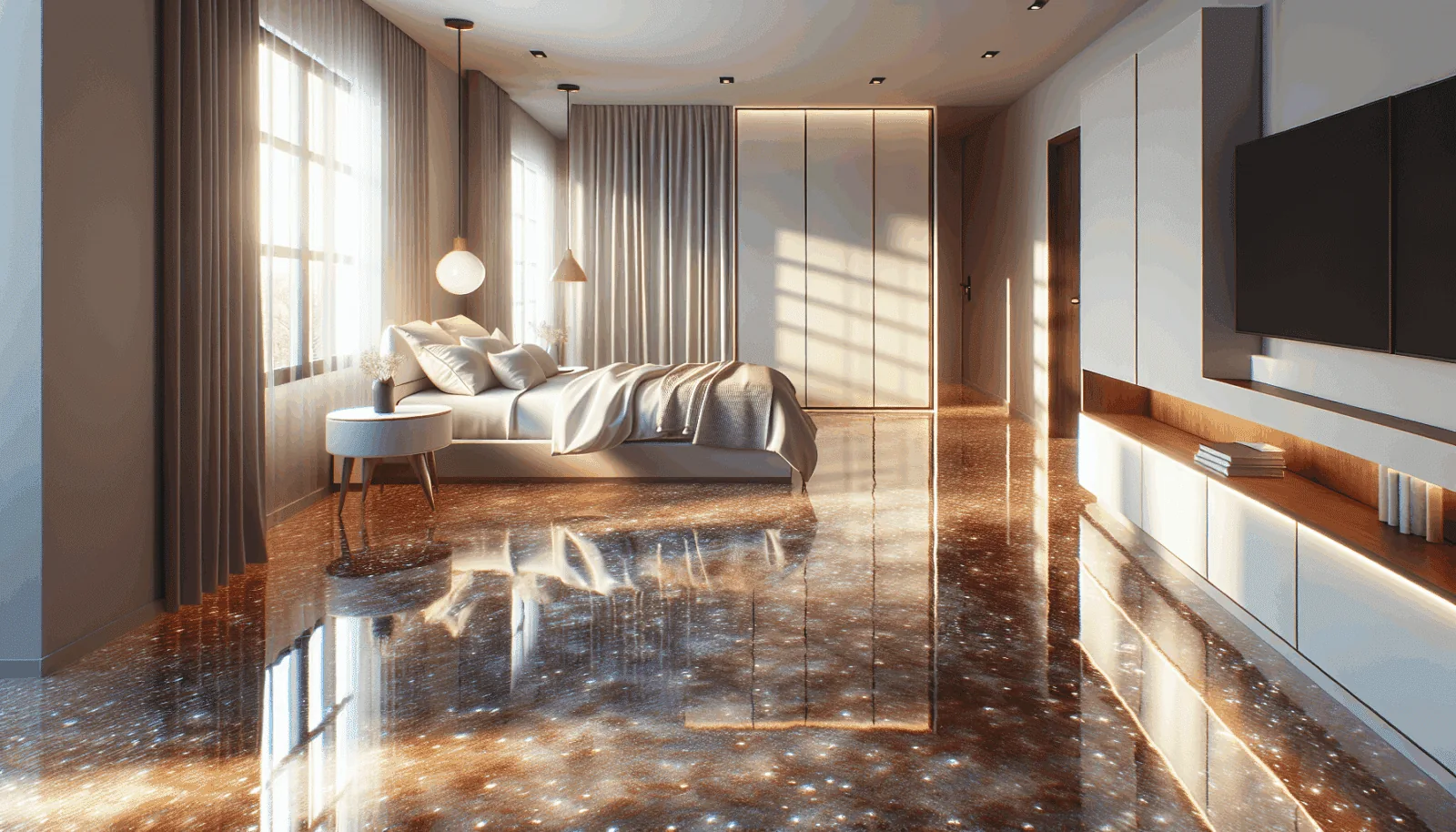 Transform Your Bedroom with Epoxy Floor Coating illustration