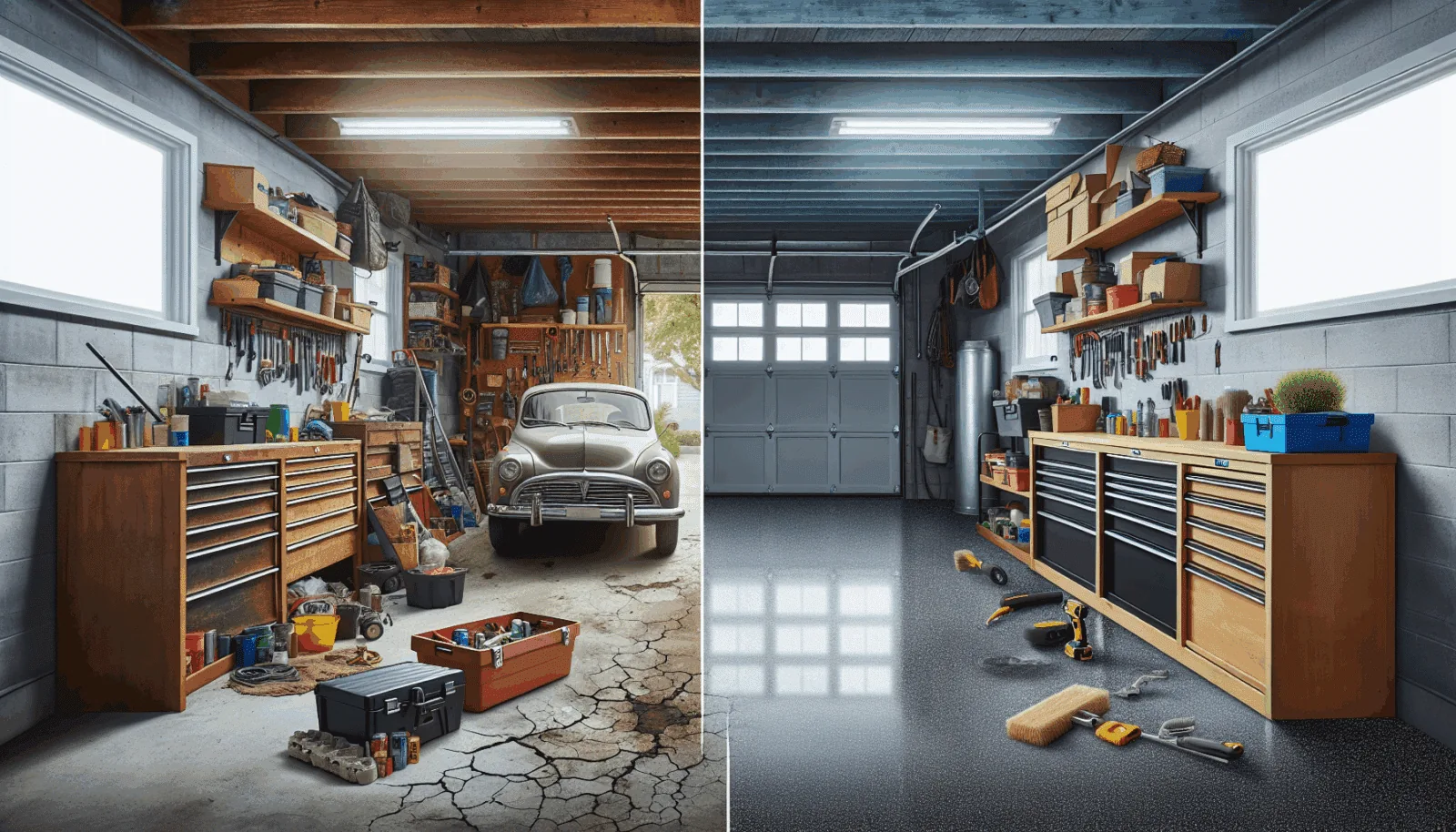 Transform Your Garage with Professional Epoxy Flooring illustration