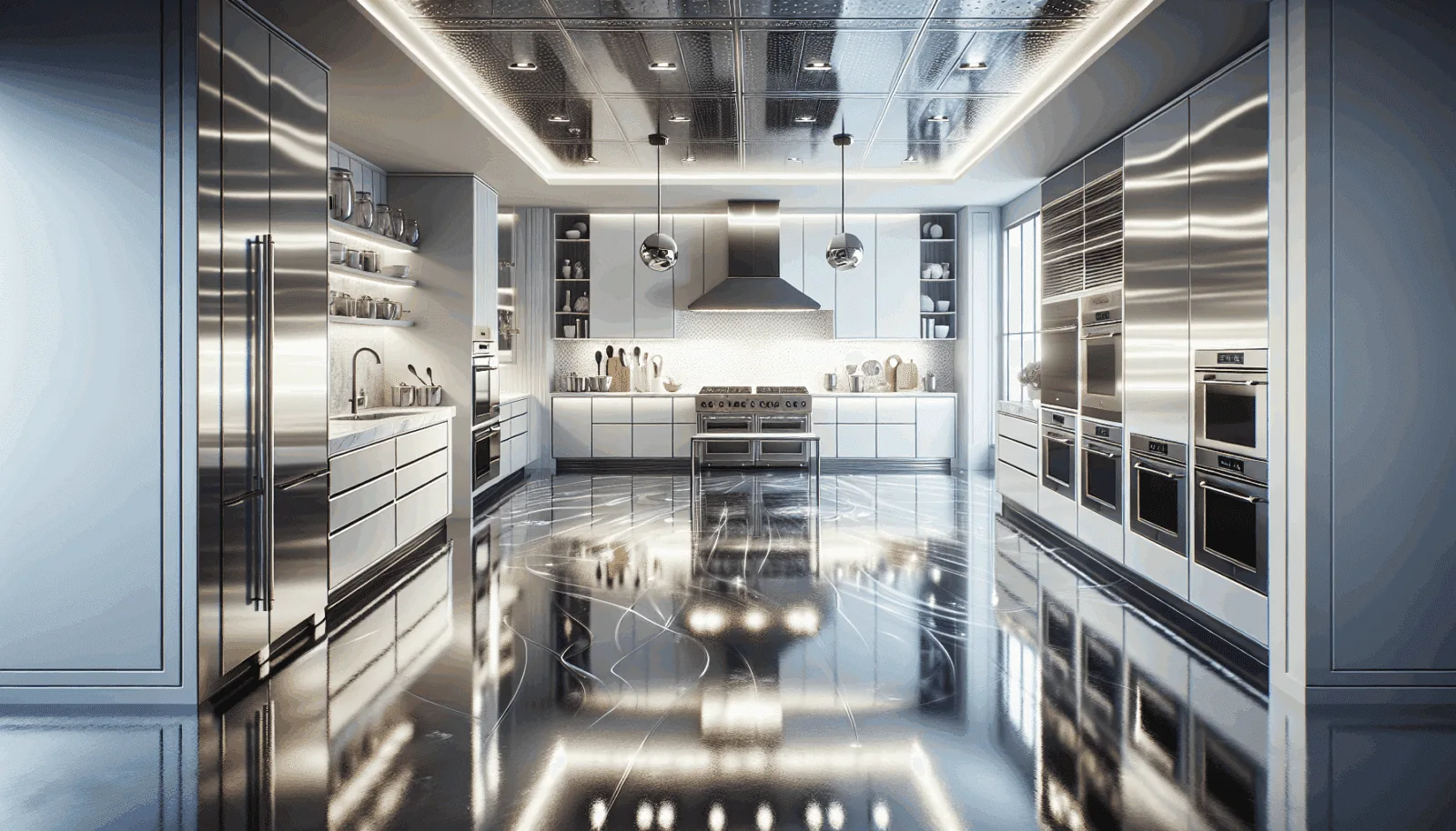 Transform Your Kitchen with Durable Epoxy Floor Coating illustration