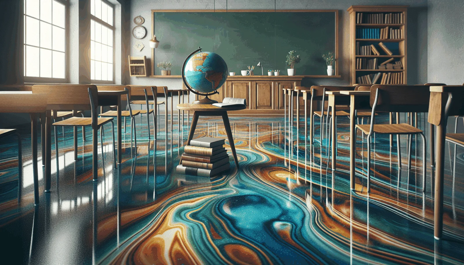 Transforming Education Spaces: The Rise of Epoxy Floors in Schools illustration