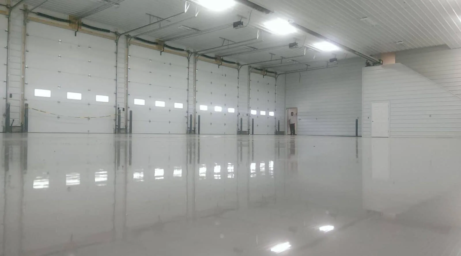 Concrete coating surface detail