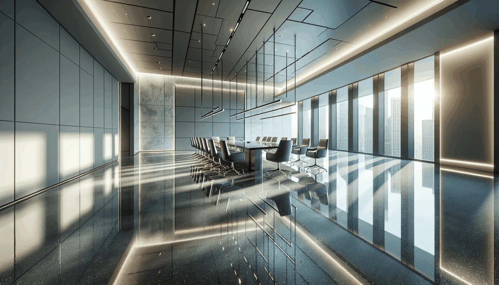 Why Choose Epoxy Flooring for Your Conference Room illustration