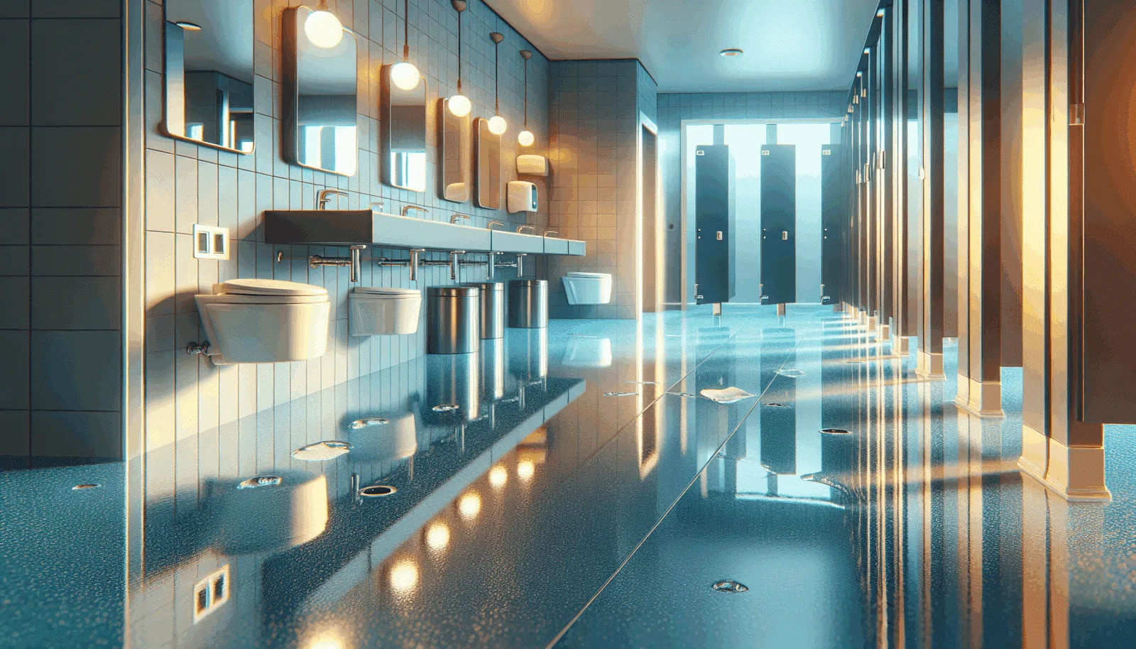 Why Epoxy Floor Coating is Perfect for Busy Bathrooms illustration