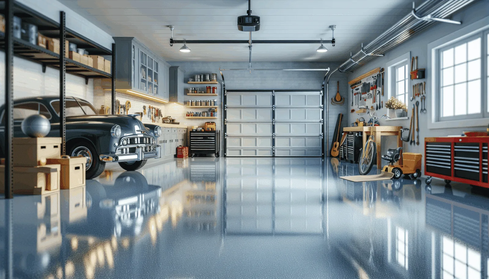 Why Epoxy Floor Coating is Perfect for Your Garage illustration