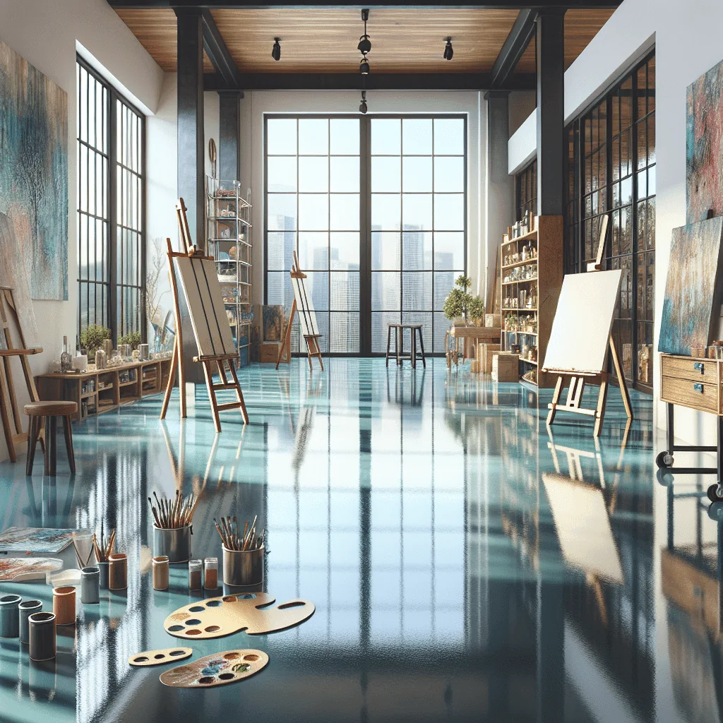 Why Epoxy Floors Are Ideal for Art Spaces illustration