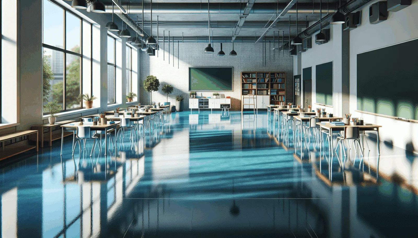 Why Schools are Choosing Epoxy Floor Coating: Top Benefits illustration