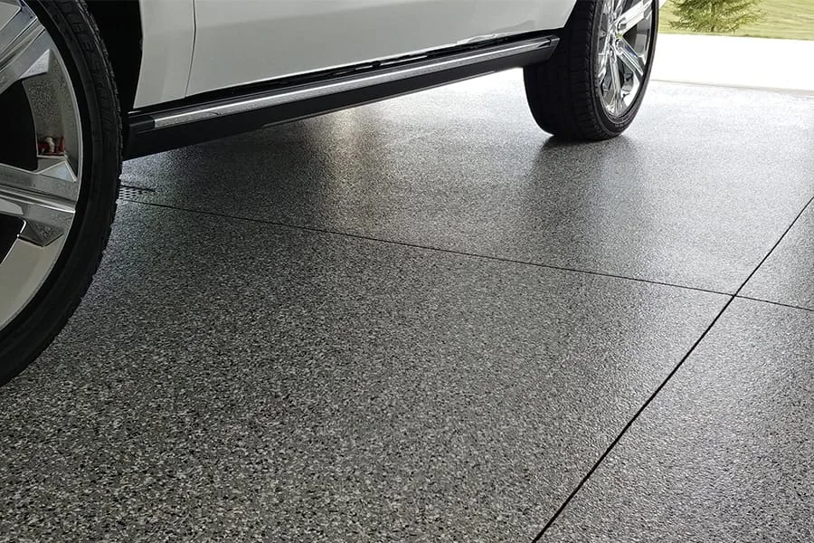 Residential concrete finish example