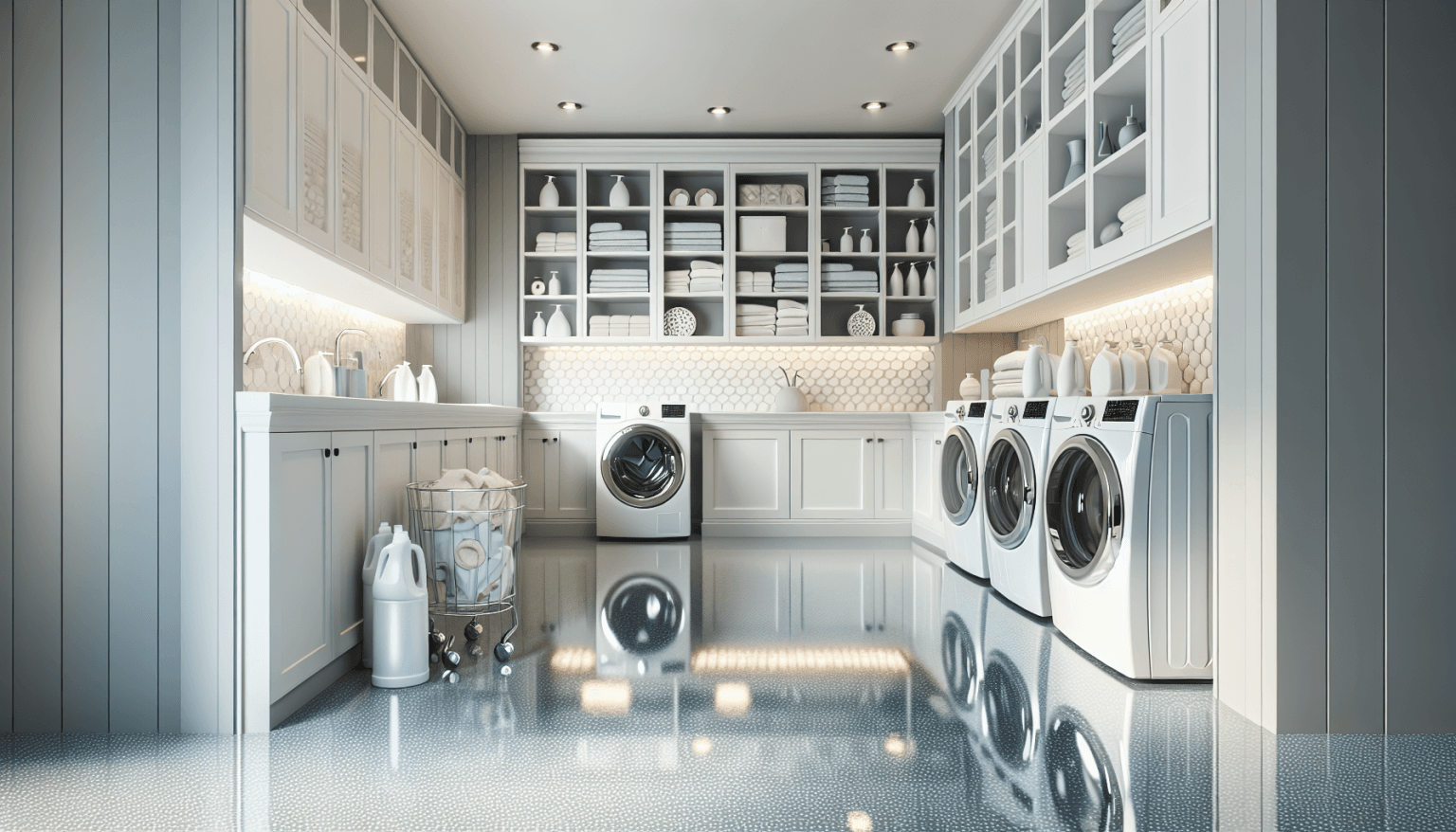 "Top Benefits of Epoxy Floor Coating in Laundry Rooms" Utah Epoxy Coatings