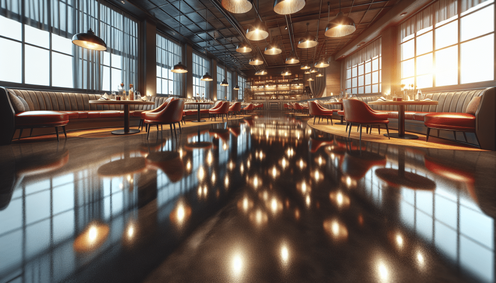 Read more about the article Transform Your Restaurant with Durable Epoxy Floor Coating