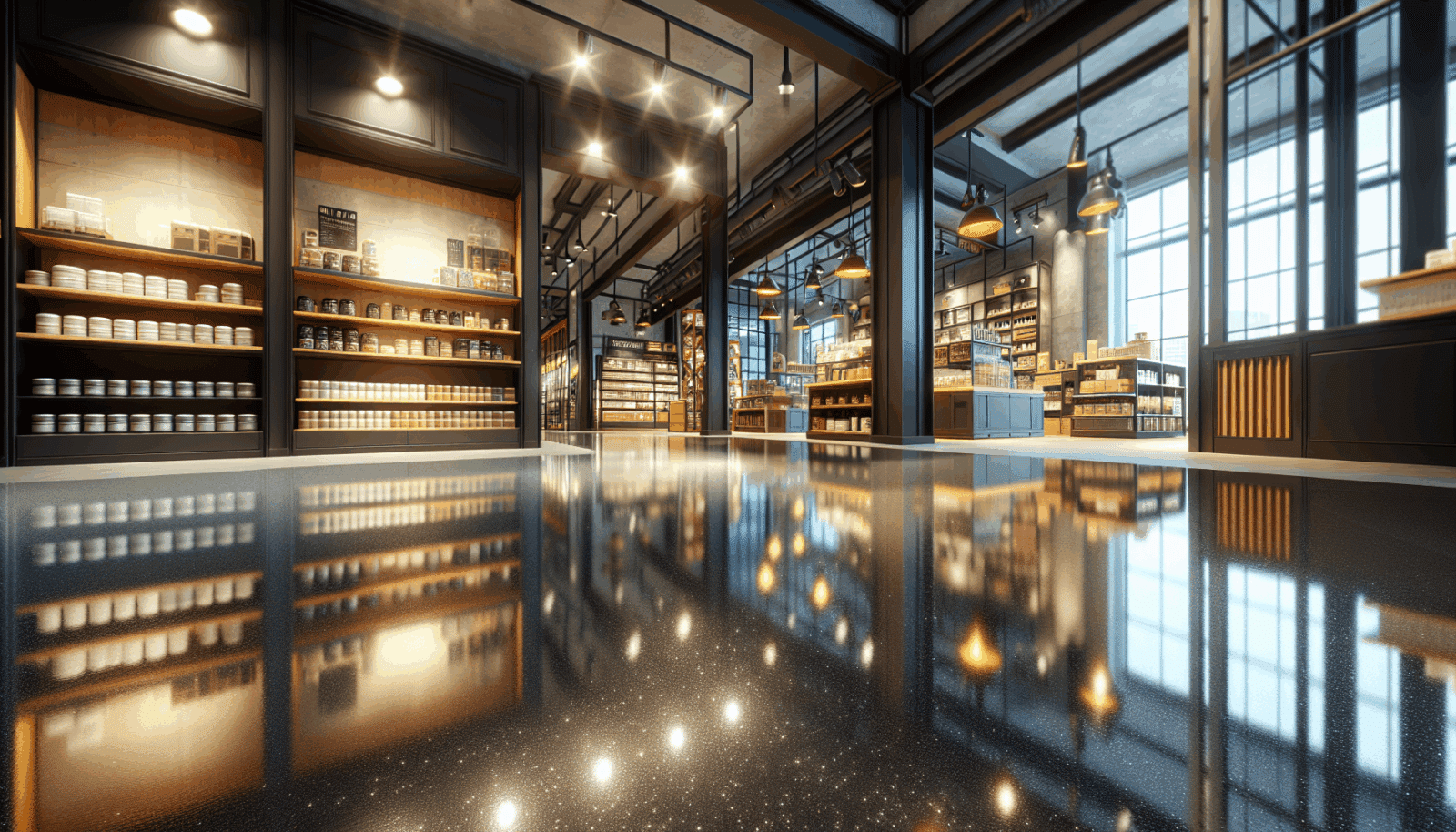 You are currently viewing A Brilliant Shine: How Epoxy Floors Can Elevate Your Retail Store
