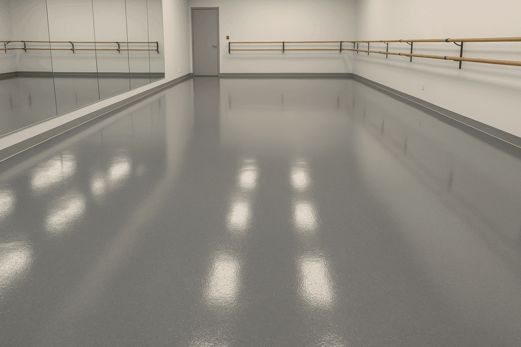 Read more about the article Enhance Your Dance Space with Epoxy Floor Coating