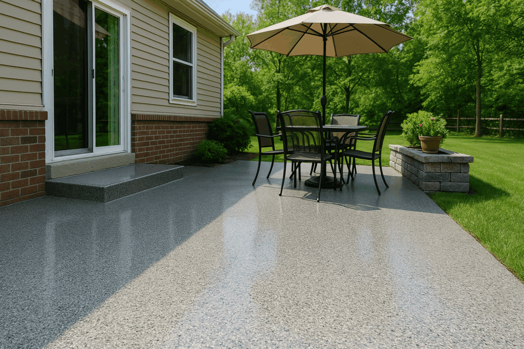 Read more about the article Epoxy Coating for Patios: Everything You Need to Know