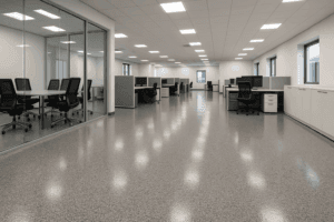 Read more about the article Transform Your Office with Durable Epoxy Flooring