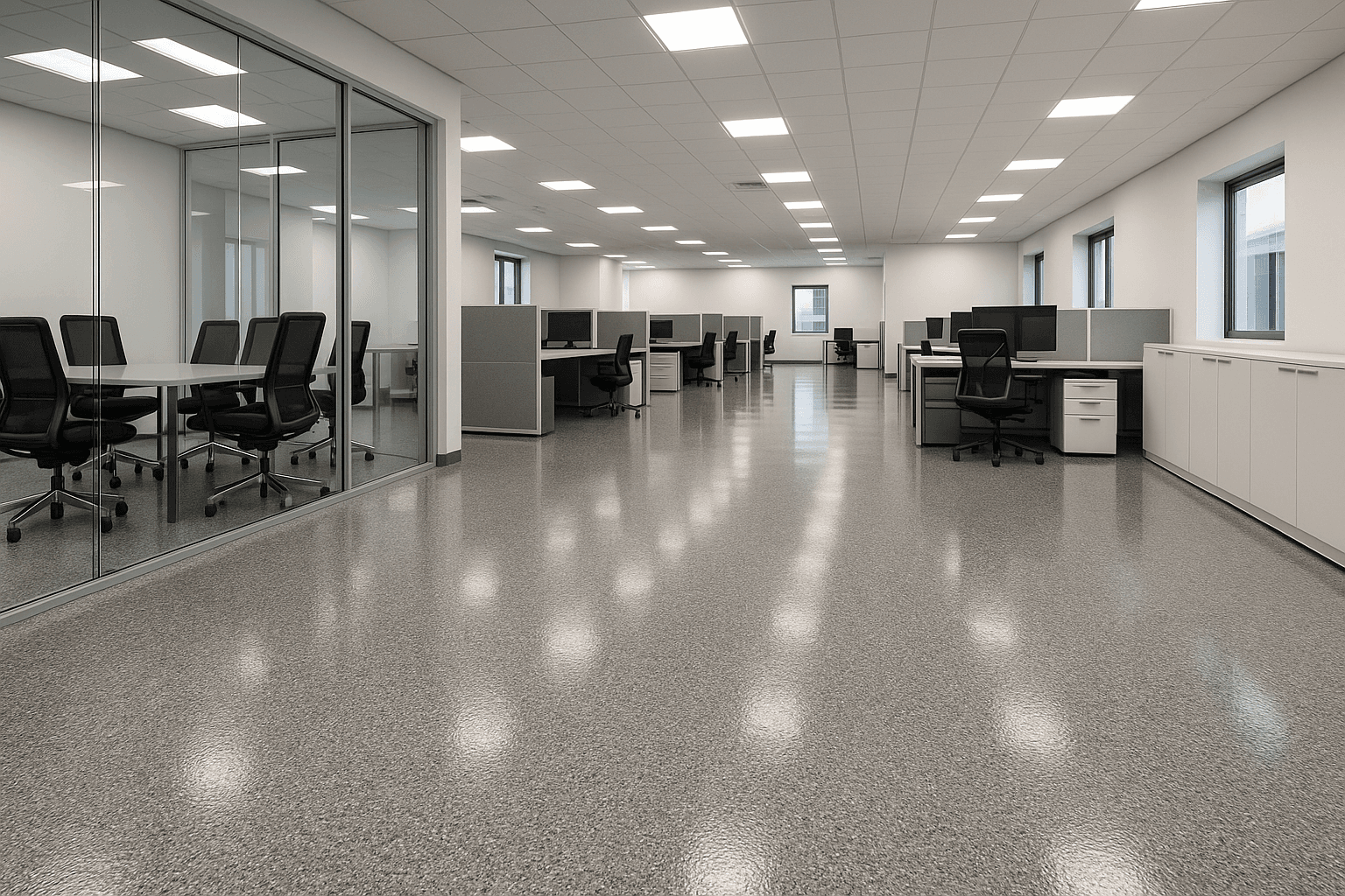 Transform Your Office with Durable Epoxy Flooring 1 You are currently viewing Transform Your Office with Durable Epoxy Flooring