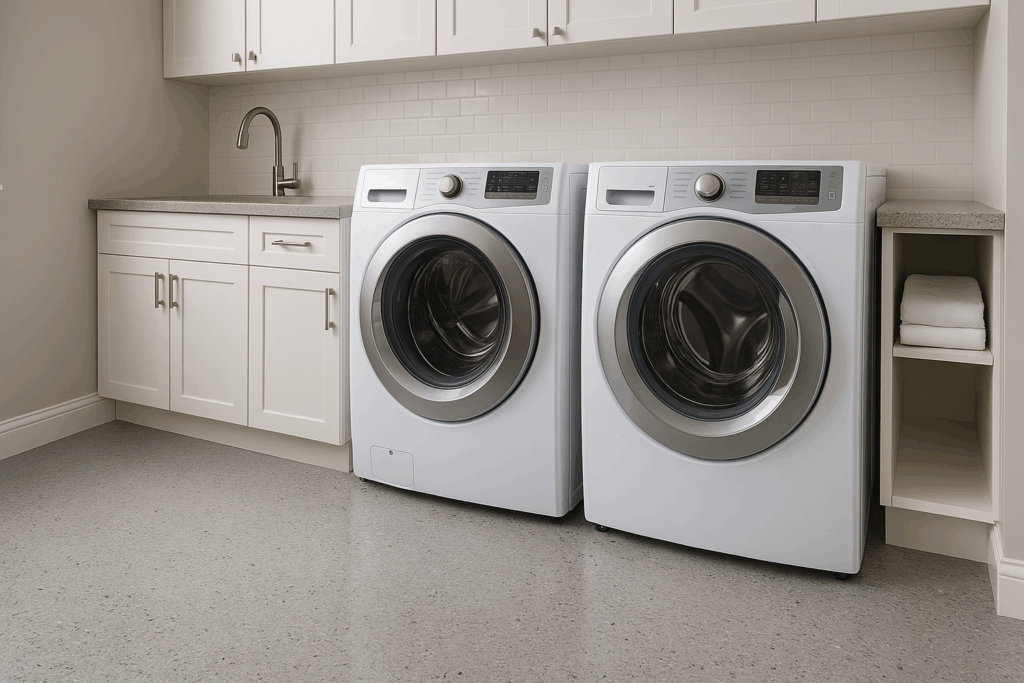 Read more about the article "Epoxy Floor Coating: The Best Choice for Laundry Rooms"
