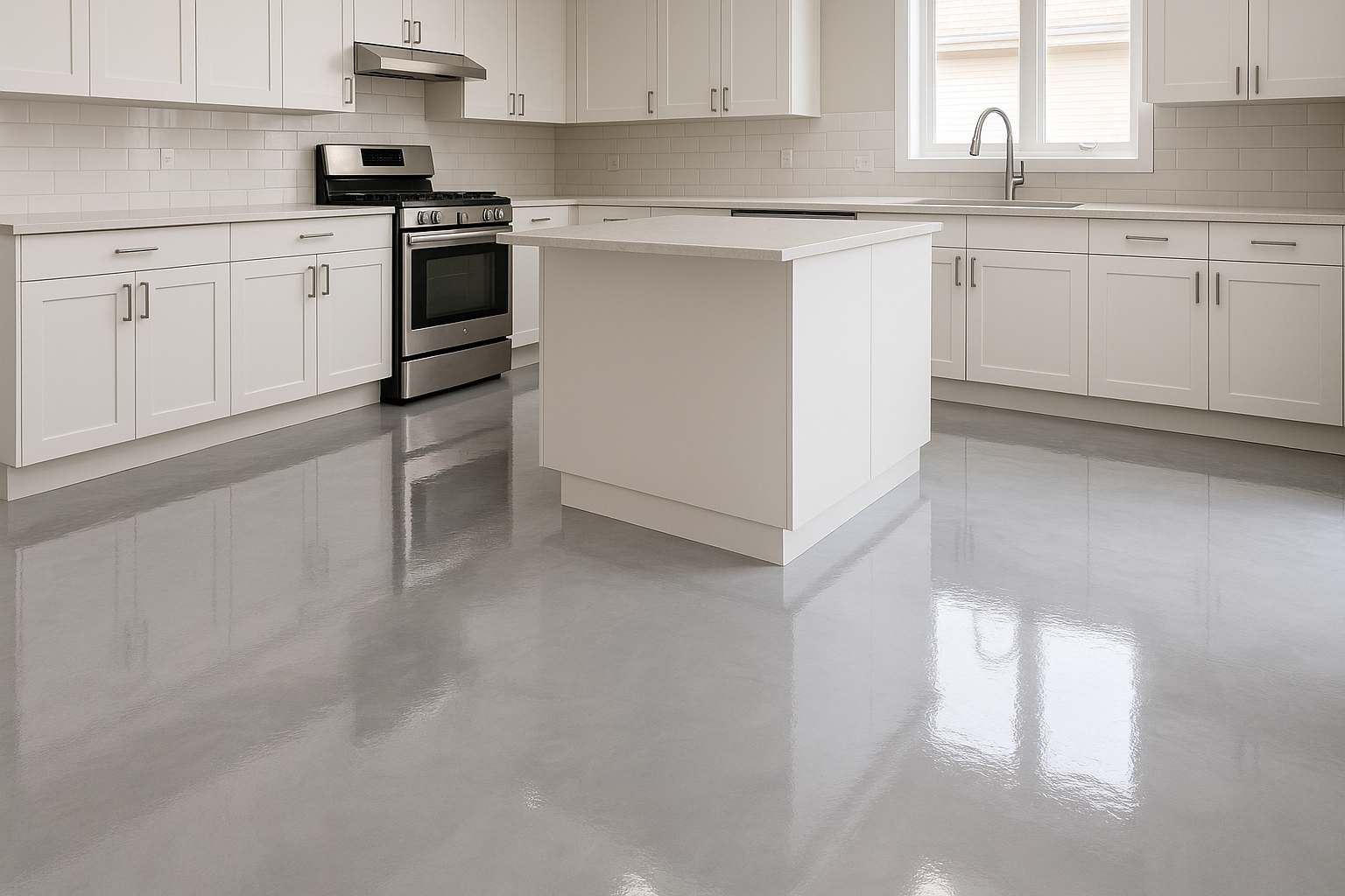 You are currently viewing "Mastering the Art of Epoxy Floor Coating in Kitchen Design"