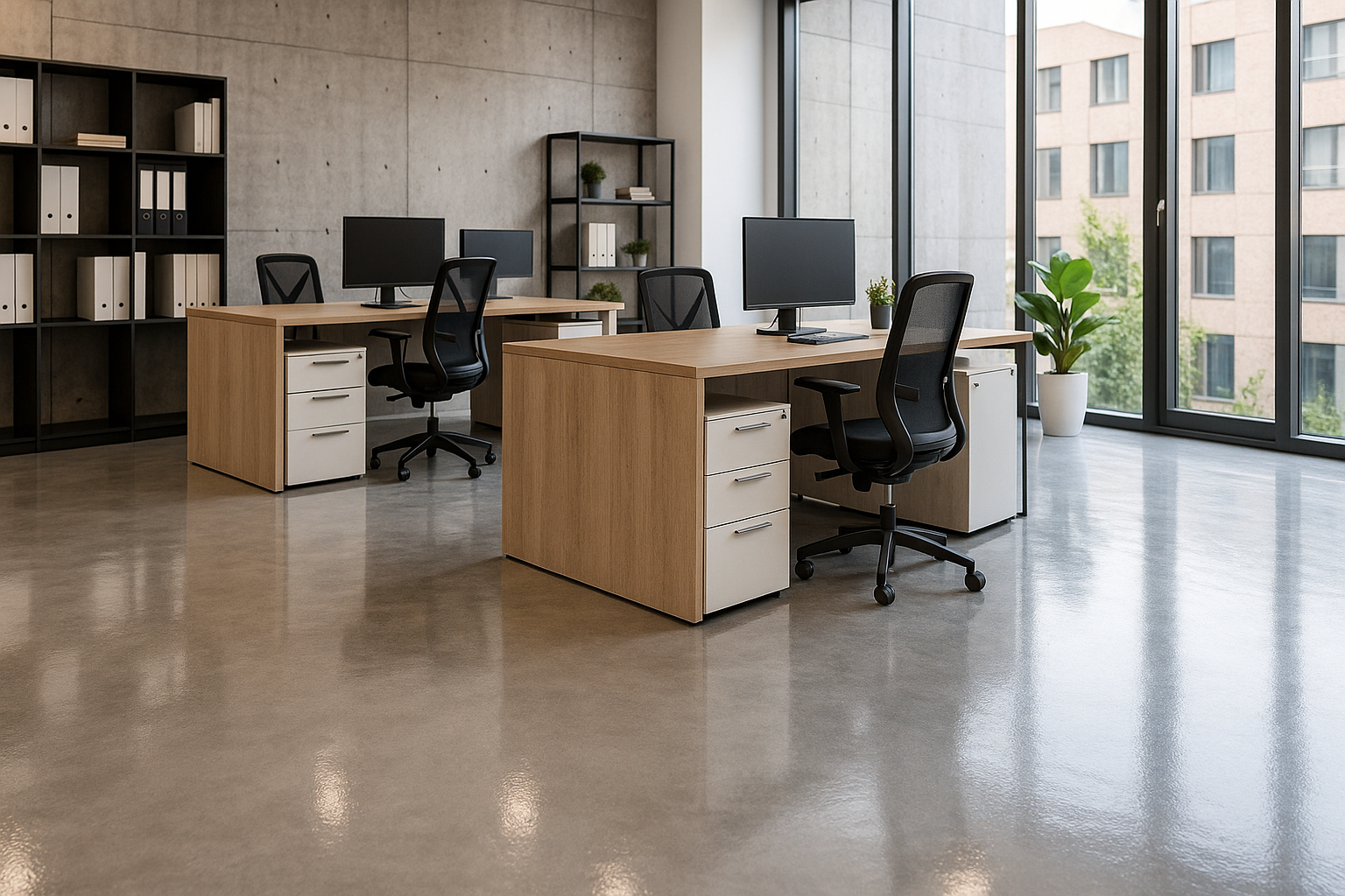 You are currently viewing How Epoxy Flooring Can Improve Office Aesthetics